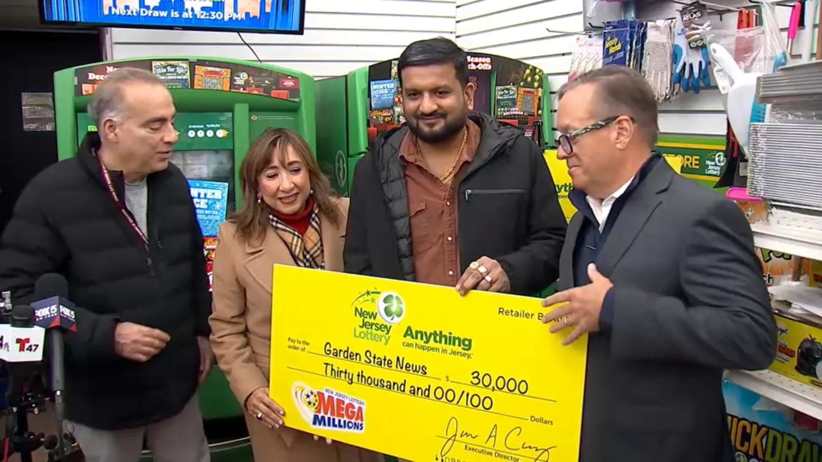Mega Millions jackpot ticket worth $90M sold in New Jersey
