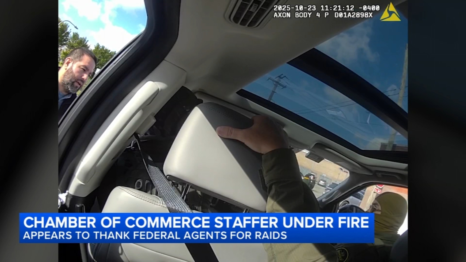 Ex-Little Village Chamber of Commerce staffer seen in video thanking immigration agents: Officials