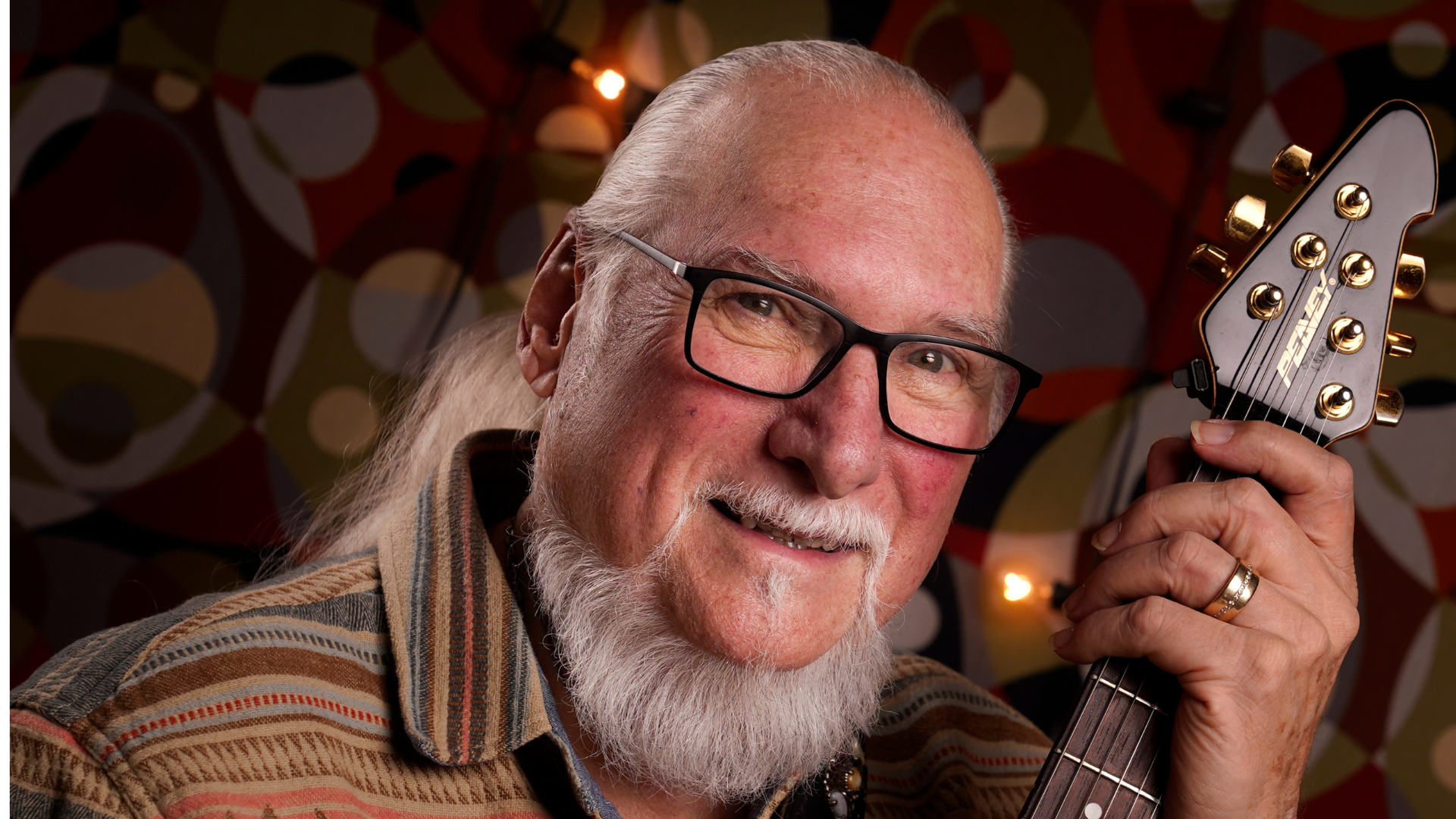 FILE - Guitarist, songwriter and record producer Steve Cropper poses Wednesday, Dec. 2, 2020, in Nashville, Tenn.