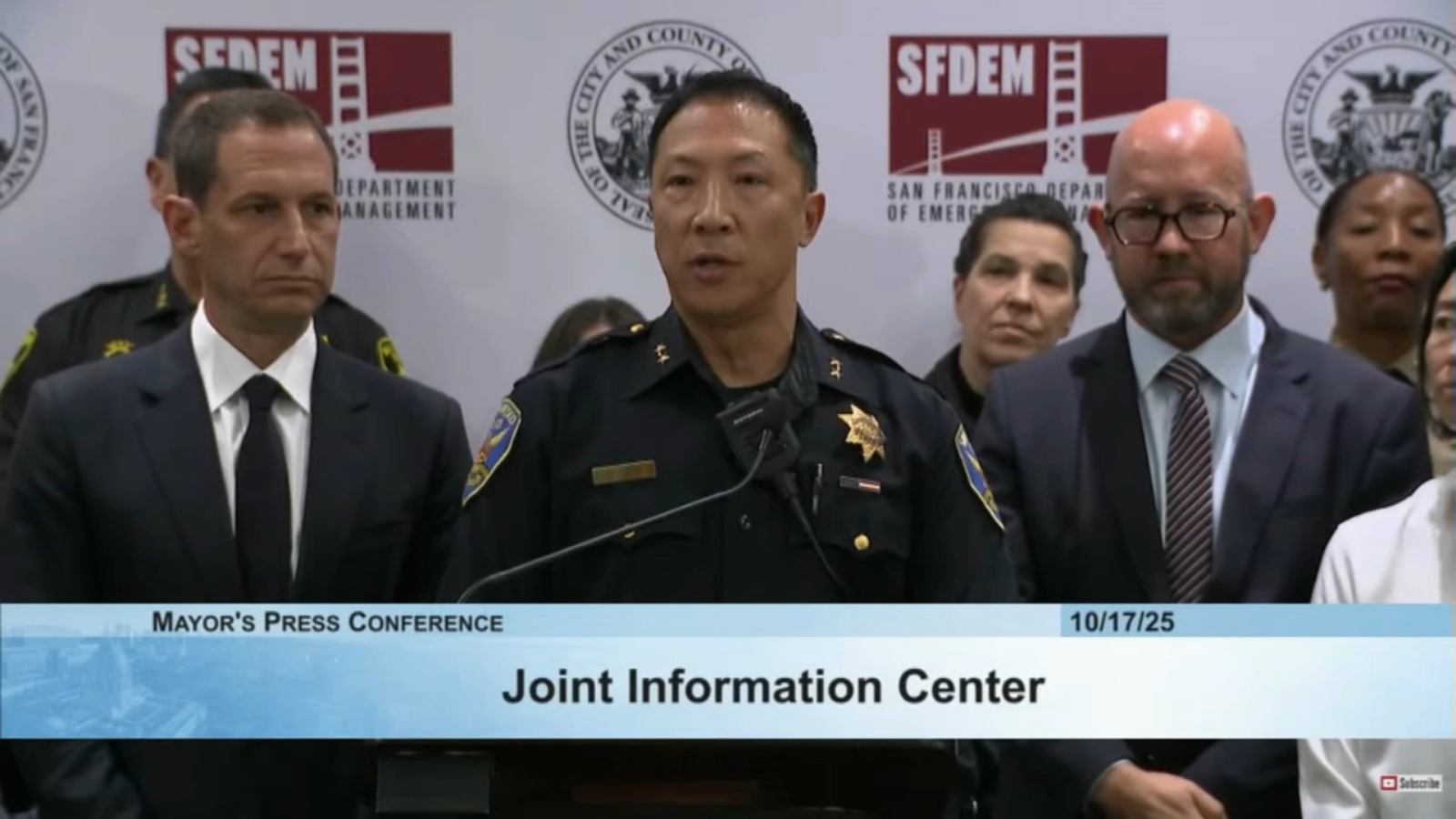 SF mayor selects Deputy Chief Derrick Lew as city's new police chief