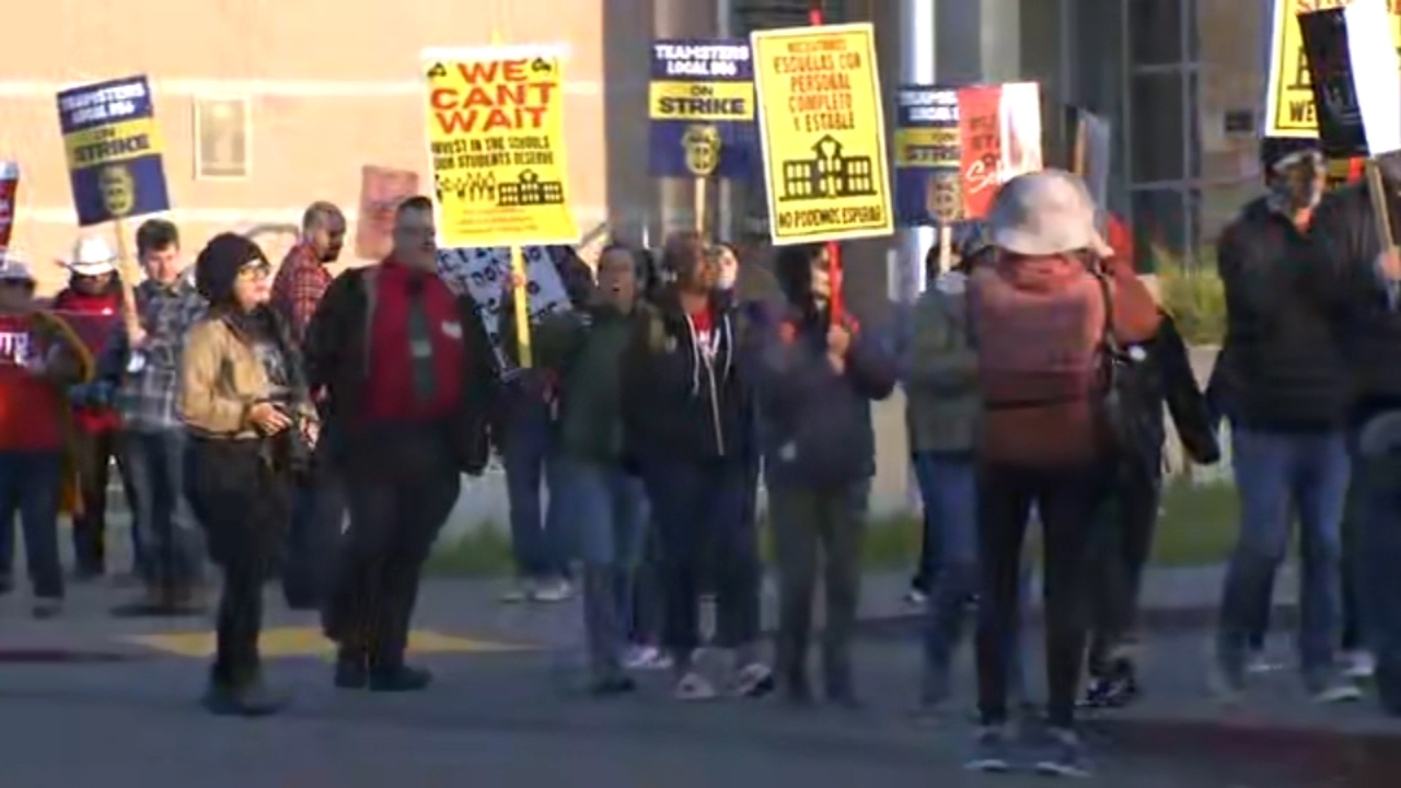 1,500 West Contra Costa teachers strike over staffing issues, pay