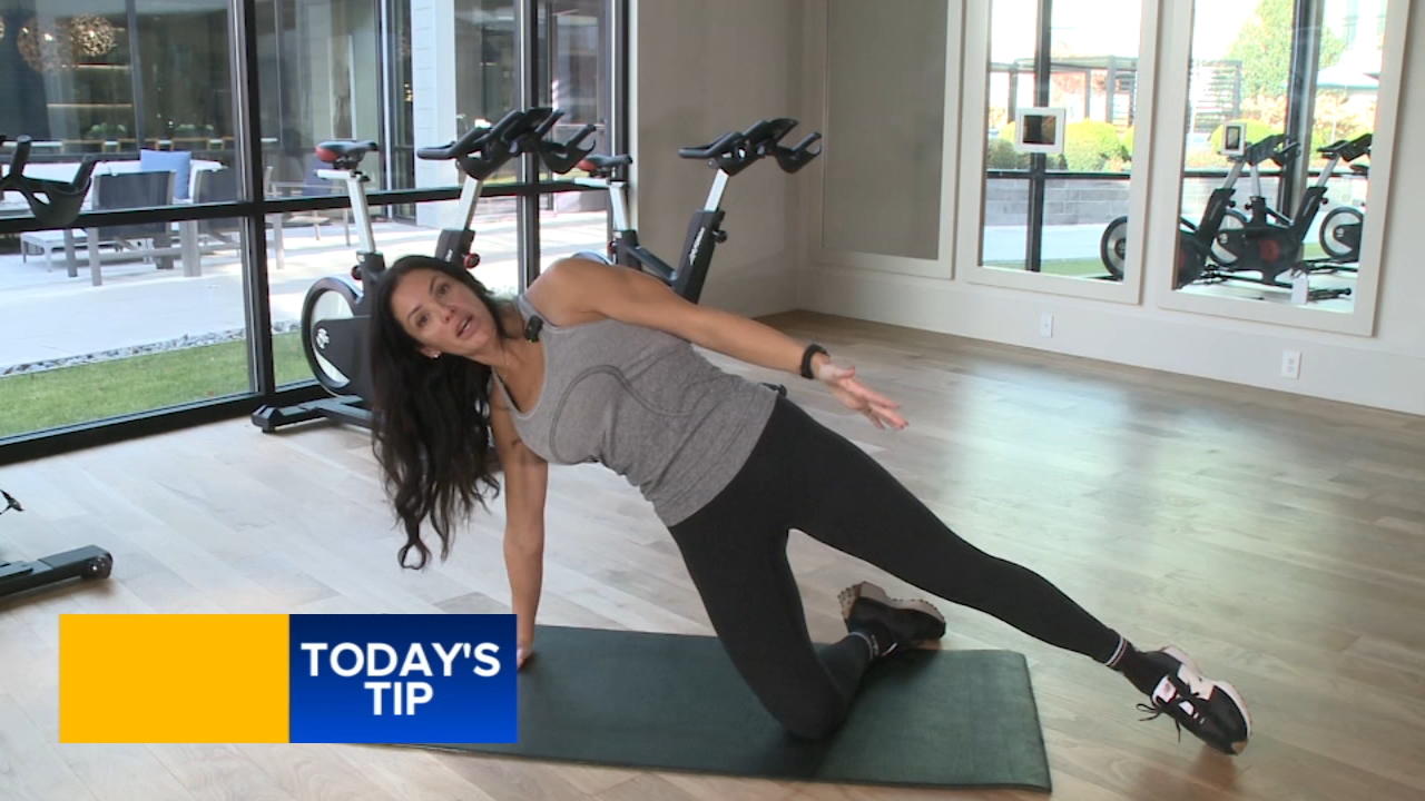 A mat Pilates exercise using your body weight - Today's Tip