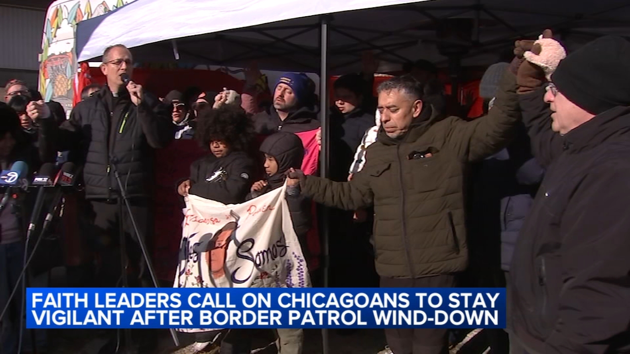 Faith leaders rally on SW Side as immigration raid fears continue
