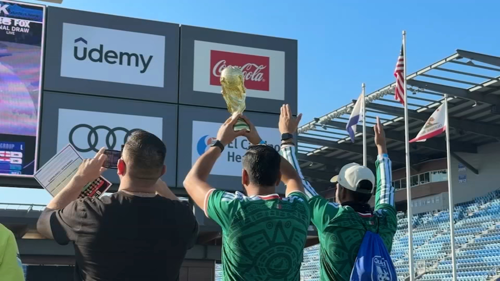 Bay Area soccer fans excitedly cheer on 2026 FIFA World Cup draw