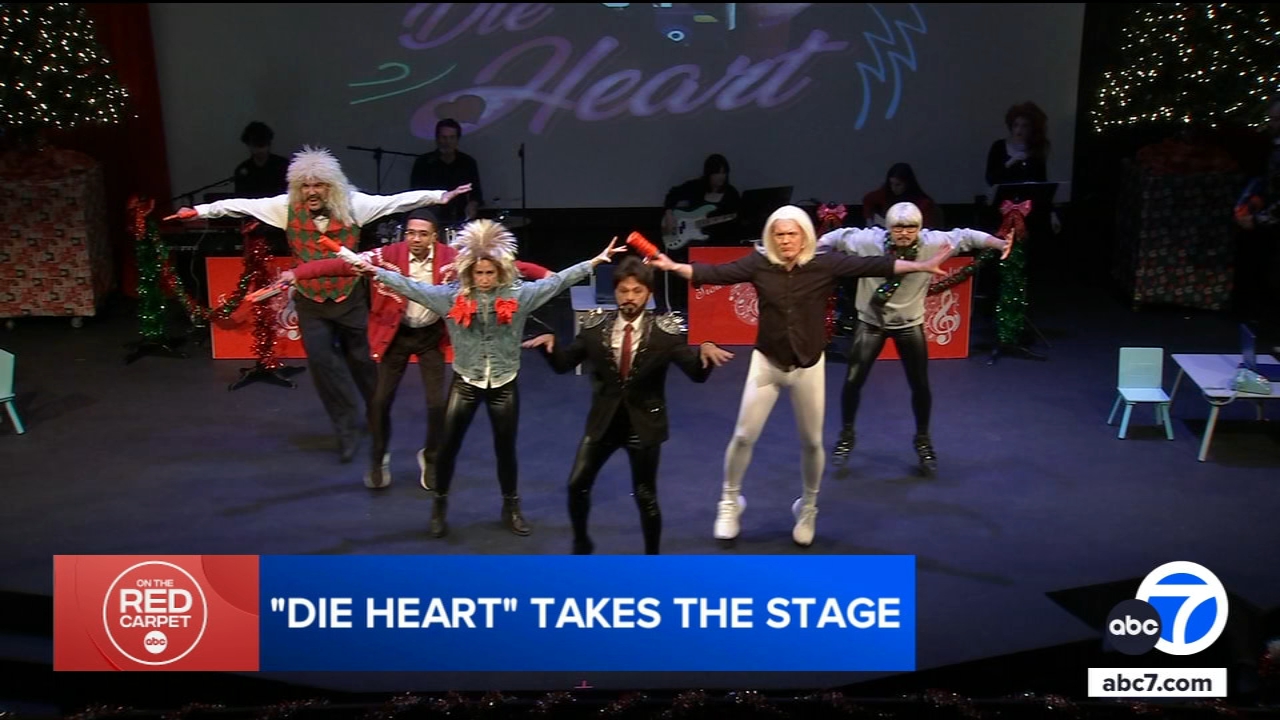LA theater group brings back holiday musical 'Die Heart,' mixing 'Die Hard' with music from Heart