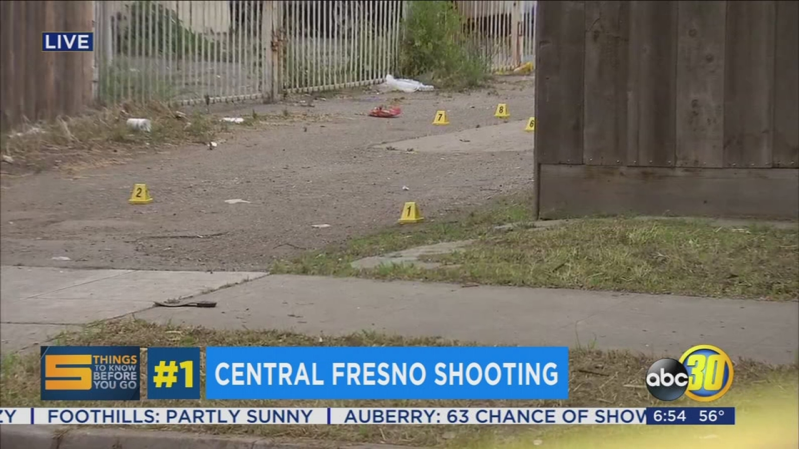 Shooting investigation in Central Fresno ABC30 Fresno