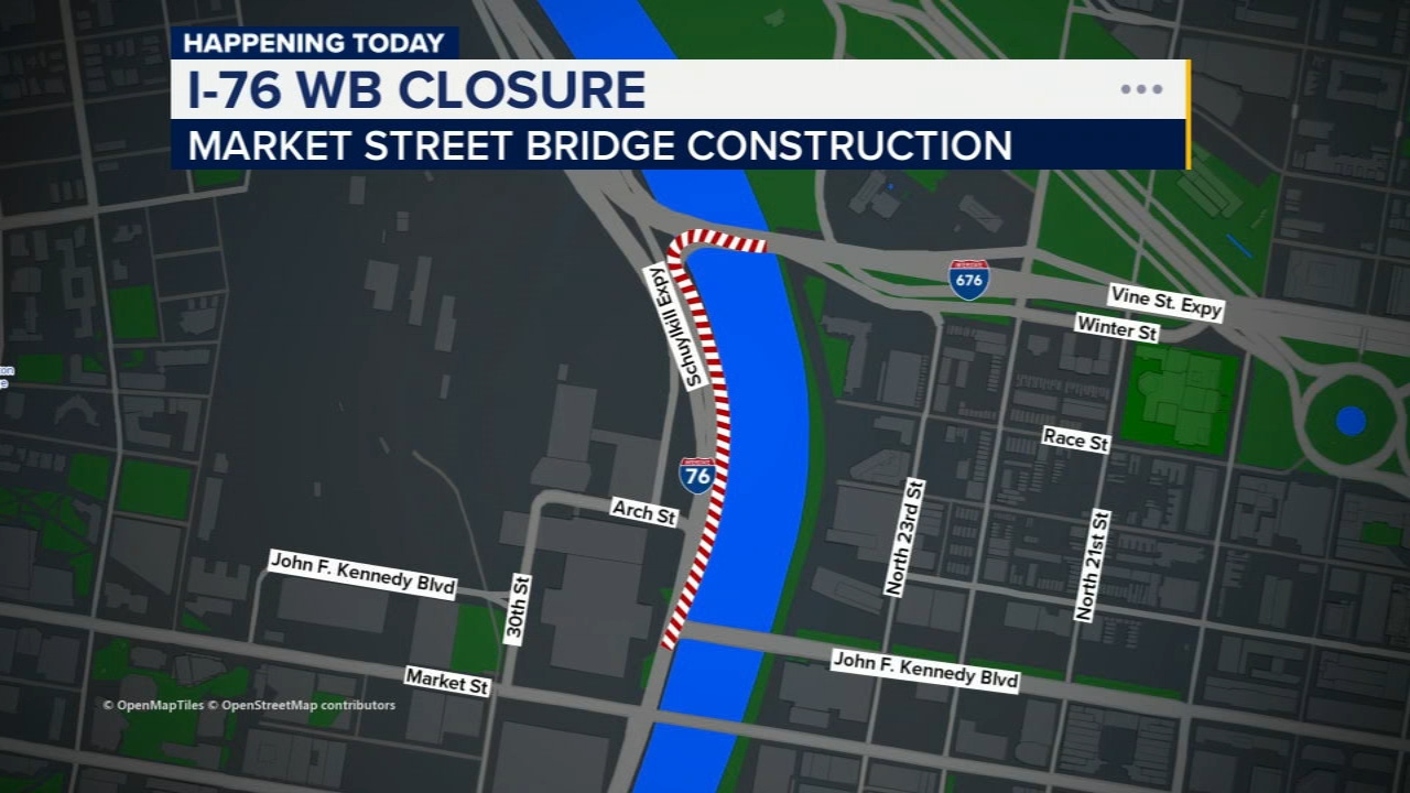 Construction project impacting Schuylkill Expressway set to begin