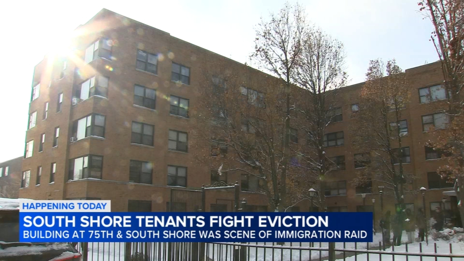 Tenants of South Shore building raided by immigration agents ask for time, help to relocate