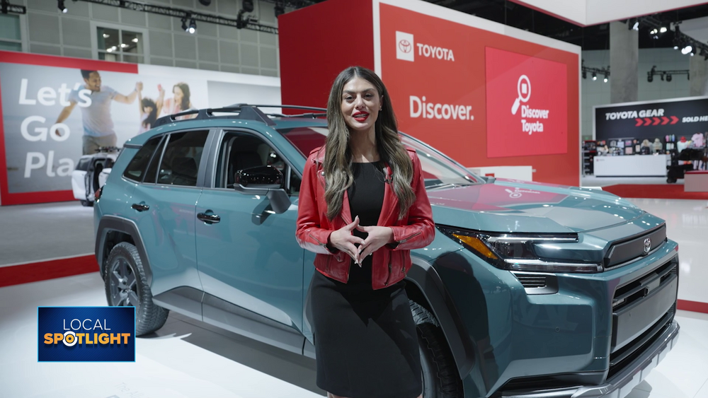 Local Spotlight on new Toyota vehicles featured at LA Auto Show