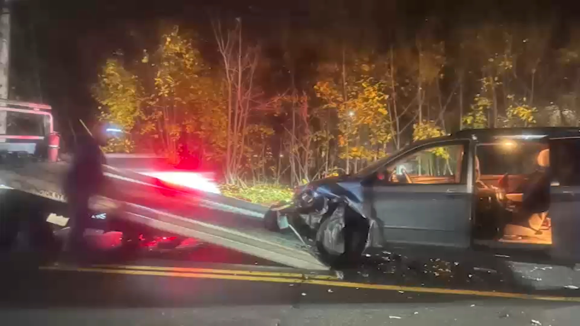 Hit-and-run driver leaves kidney transplant recipient's car totaled on Long Island
