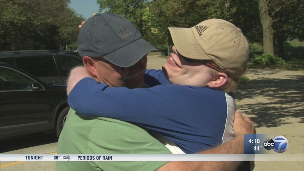 Wilmette father's love for disabled son