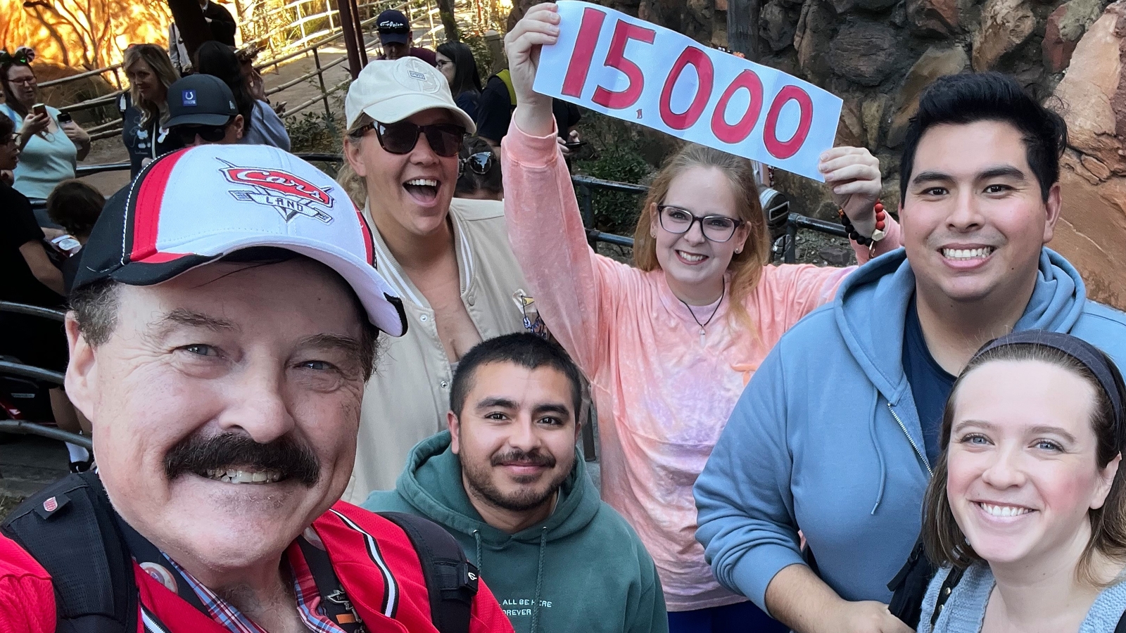 California man marks his 15,000th spin on Disneyland’s ‘Cars’ ride California man marks his 15,000th spin on Disneyland’s ‘Cars’ ride