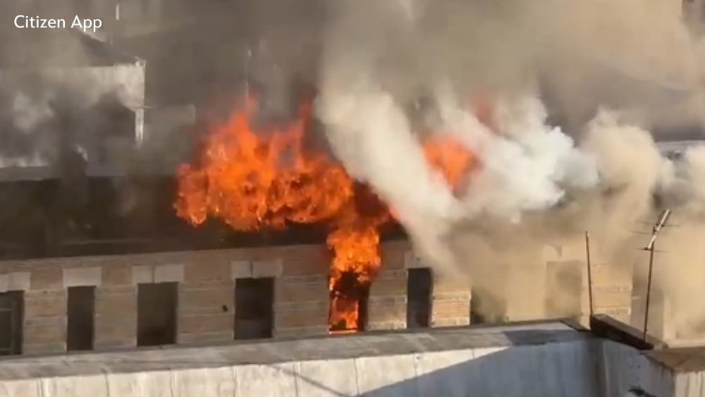 Fire burns through Upper West Side apartment