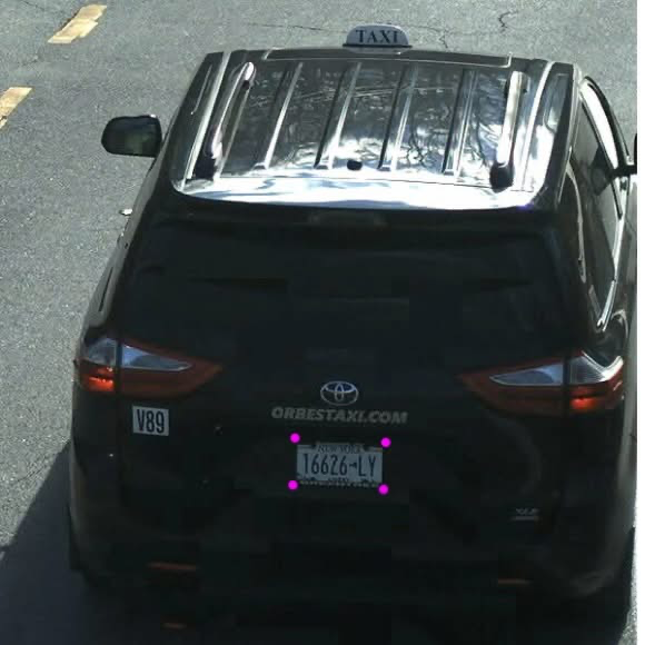 Photo of the vehicle that police are searching for in connection to the homicide.