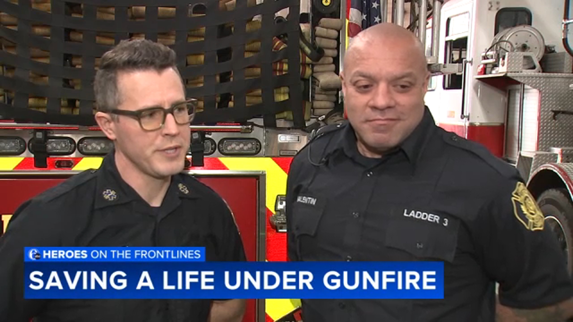 Philadelphia paramedics honored after aiding gunshot victim while coming under fire