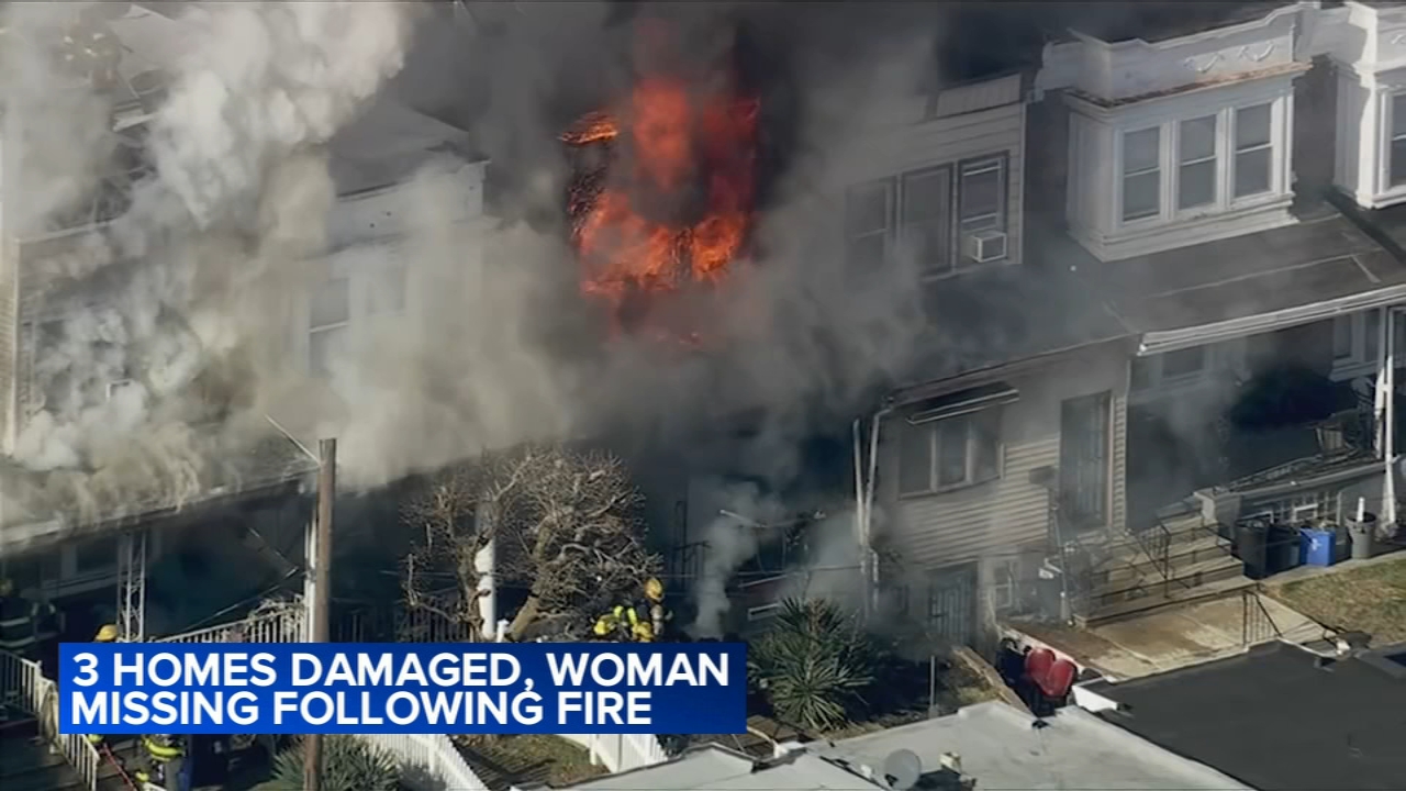 Woman found dead after raging fire in Philadelphia rowhome