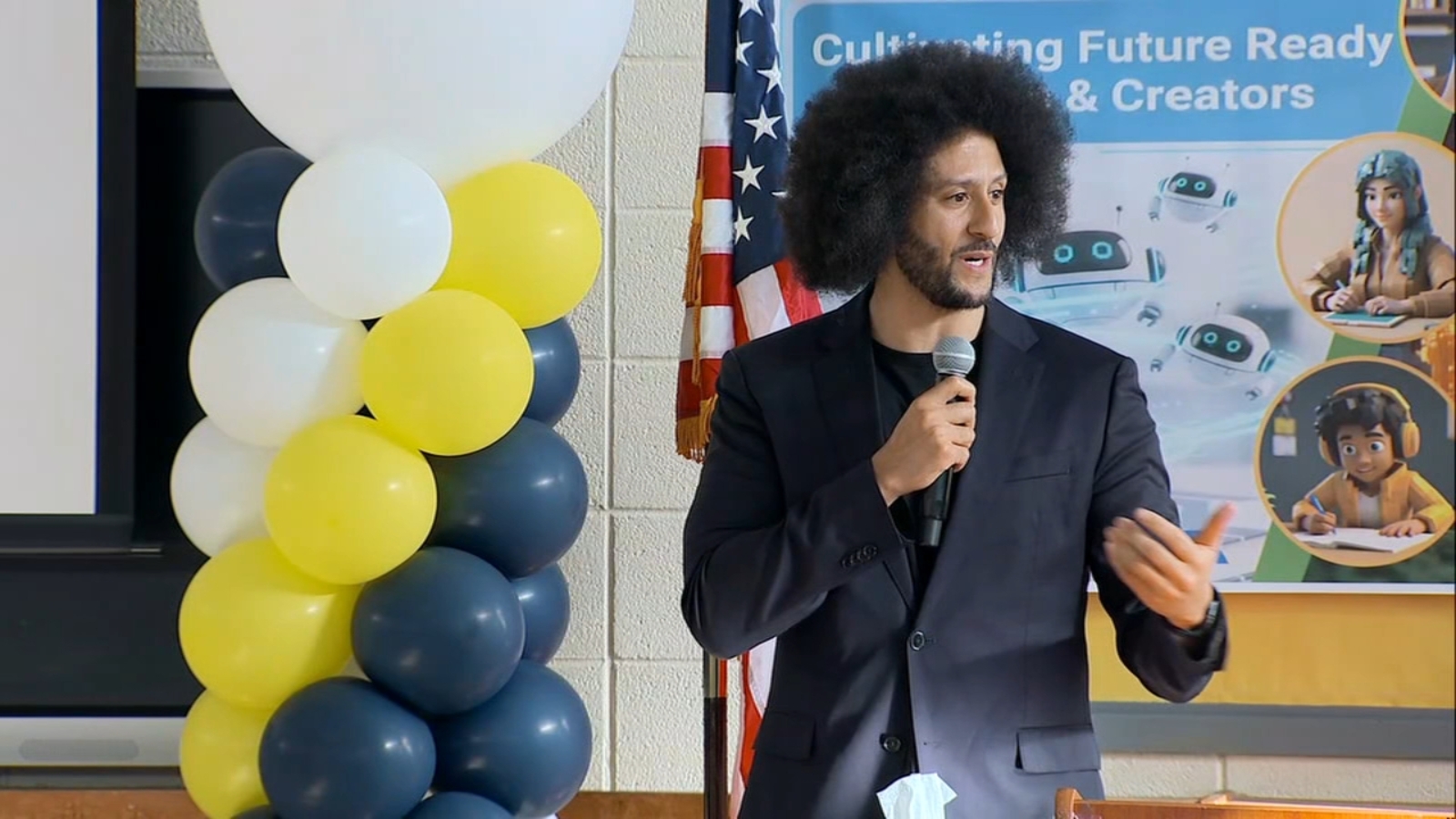 Colin Kaepernick launches AI storytelling tool to help boost student literacy