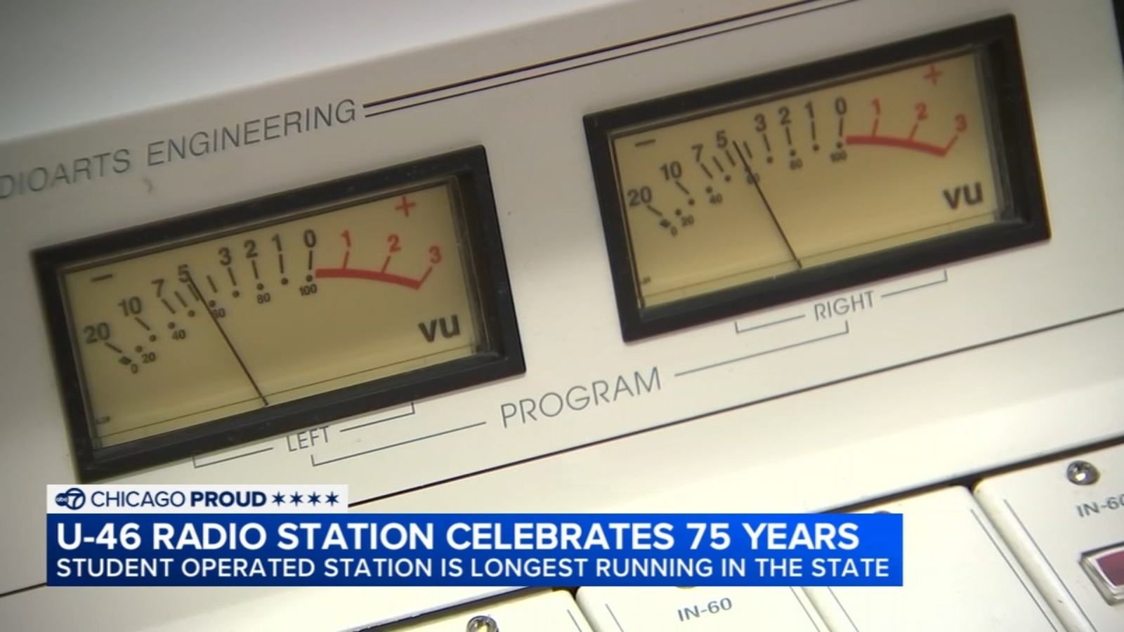 Student-operated U-46 radio station, longest-running in Illinois, celebrates 75 years
