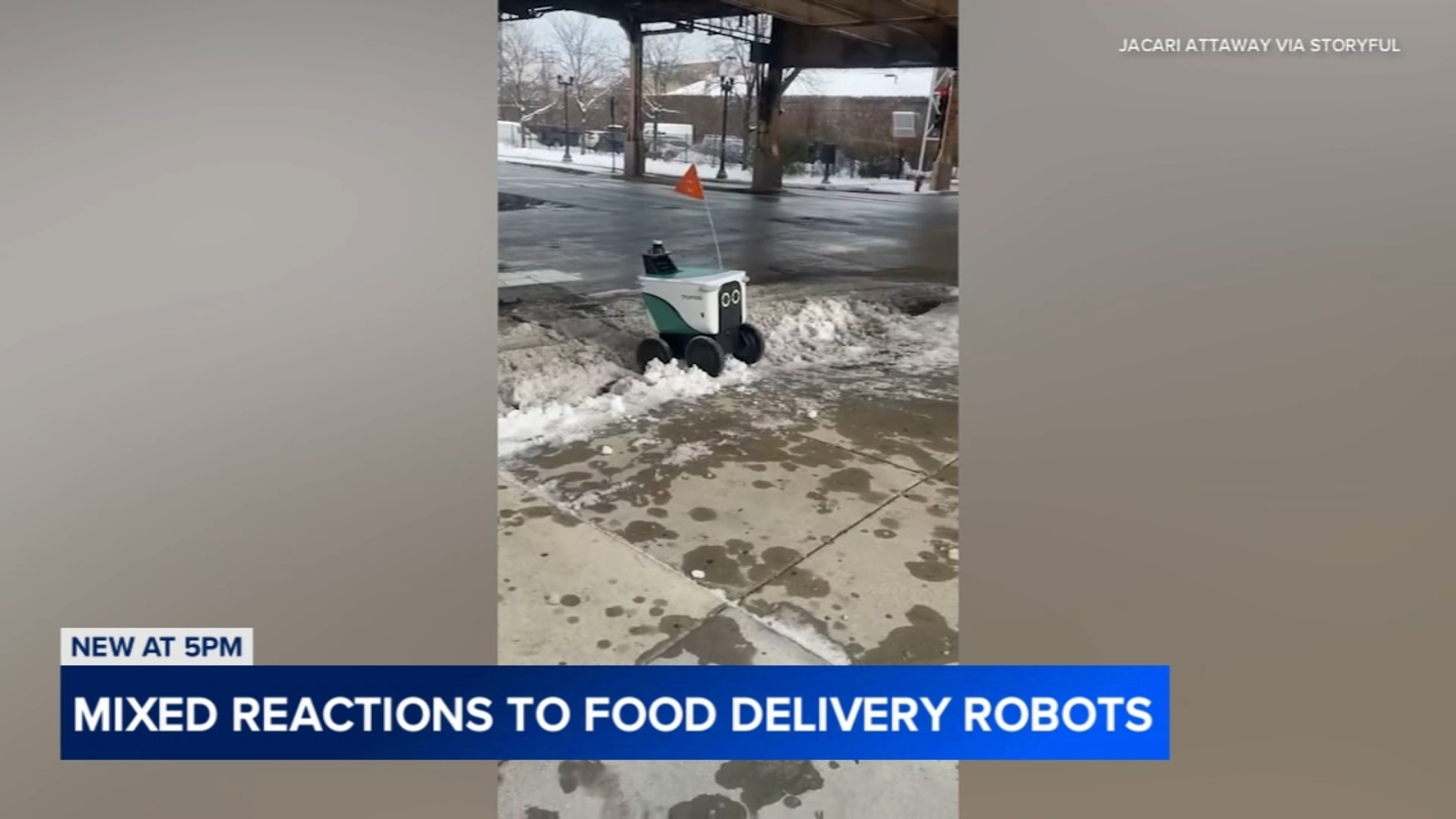 Thousands sign petition to pause robot deliveries after alleged crashes, obstructions in Chicago