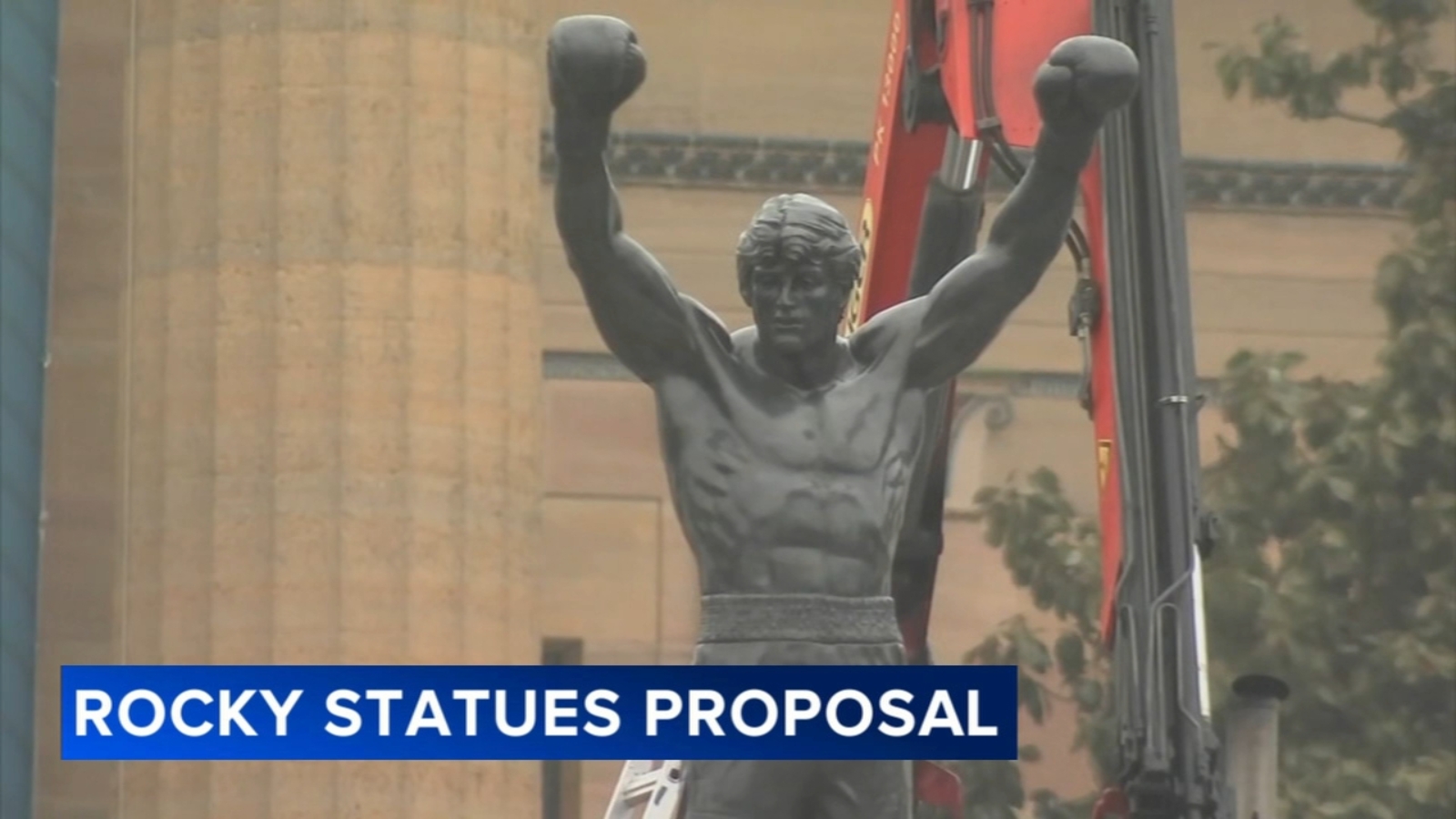 The famed Rocky statue in Philadelphia is getting a new home