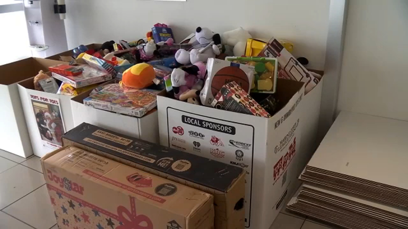 Boxes of toys for charity taken from local car dealership; People can still donate to Toys for Tots