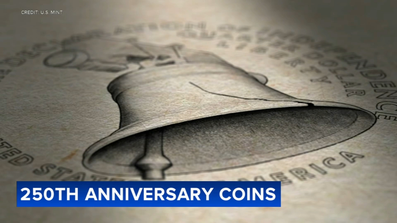 U.S. Mint unveils coins for America's 250th anniversary