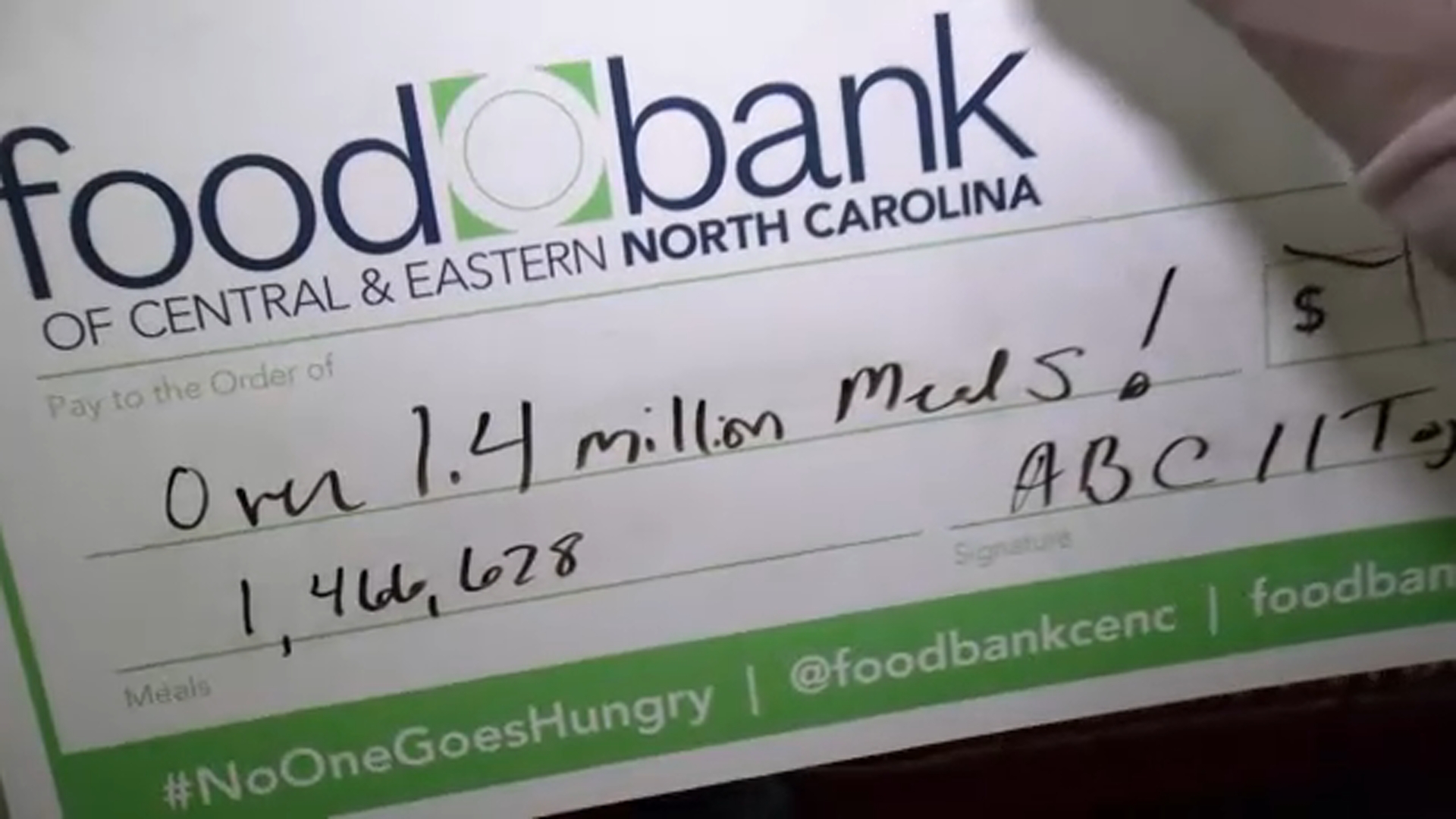 ABC11 Together Food Drive