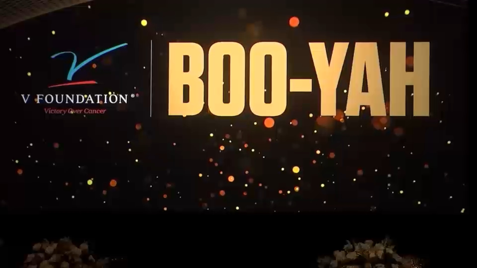 V Foundation’s ‘Boo-Yah’ gala, a celebration of ESPN sportscaster Stuart Scott, raises record-breaking .1 million V Foundation’s ‘Boo-Yah’ gala, a celebration of ESPN sportscaster Stuart Scott, raises record-breaking .1 million