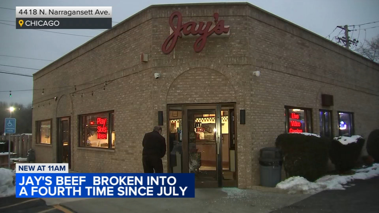 Burglars target Harwood Heights restaurant for 4th time in 5 months