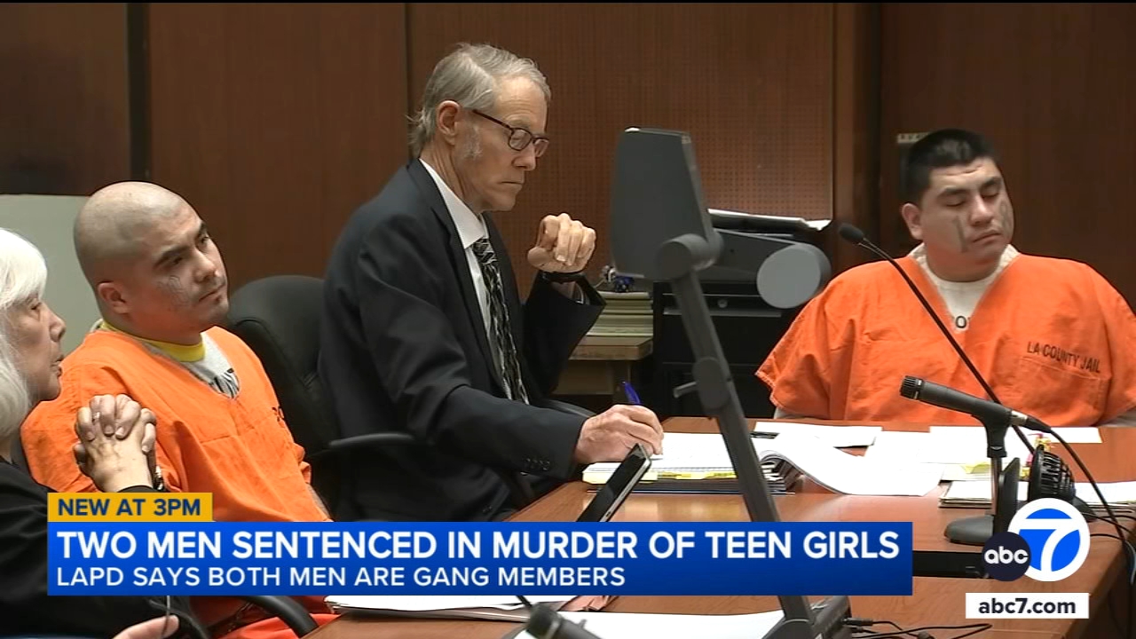 2 men sentenced to life in prison for 2015 murders of 2 teenage girls