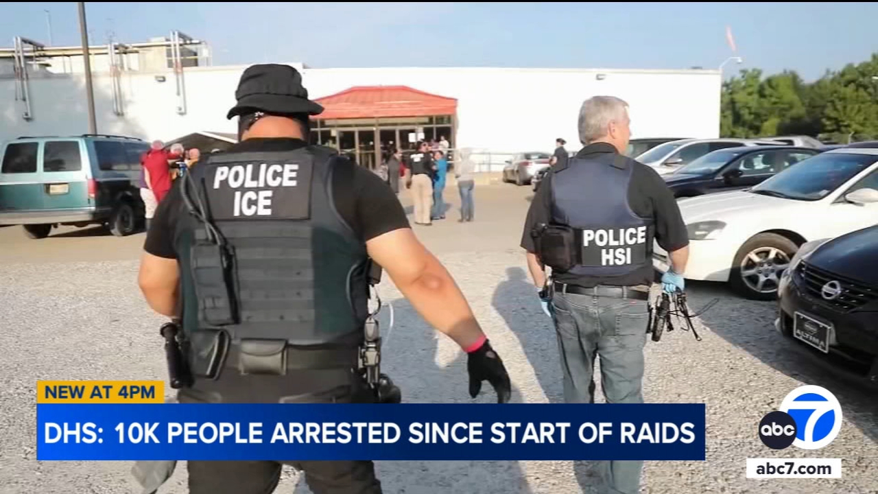 DHS claims 10,000 people arrested in L.A. since immigration raids began