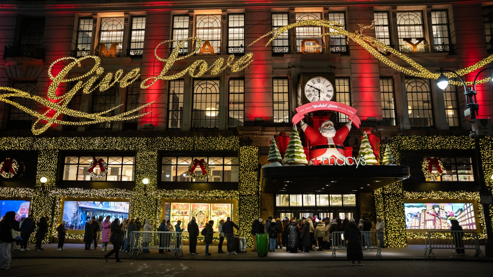 Tourist from California stabbed while changing baby girl at Macy's in New York City