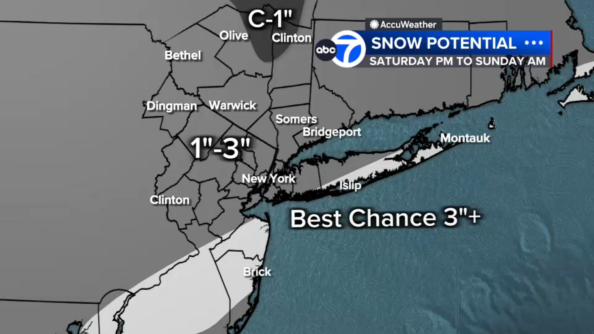 nyc weather snow this weekend