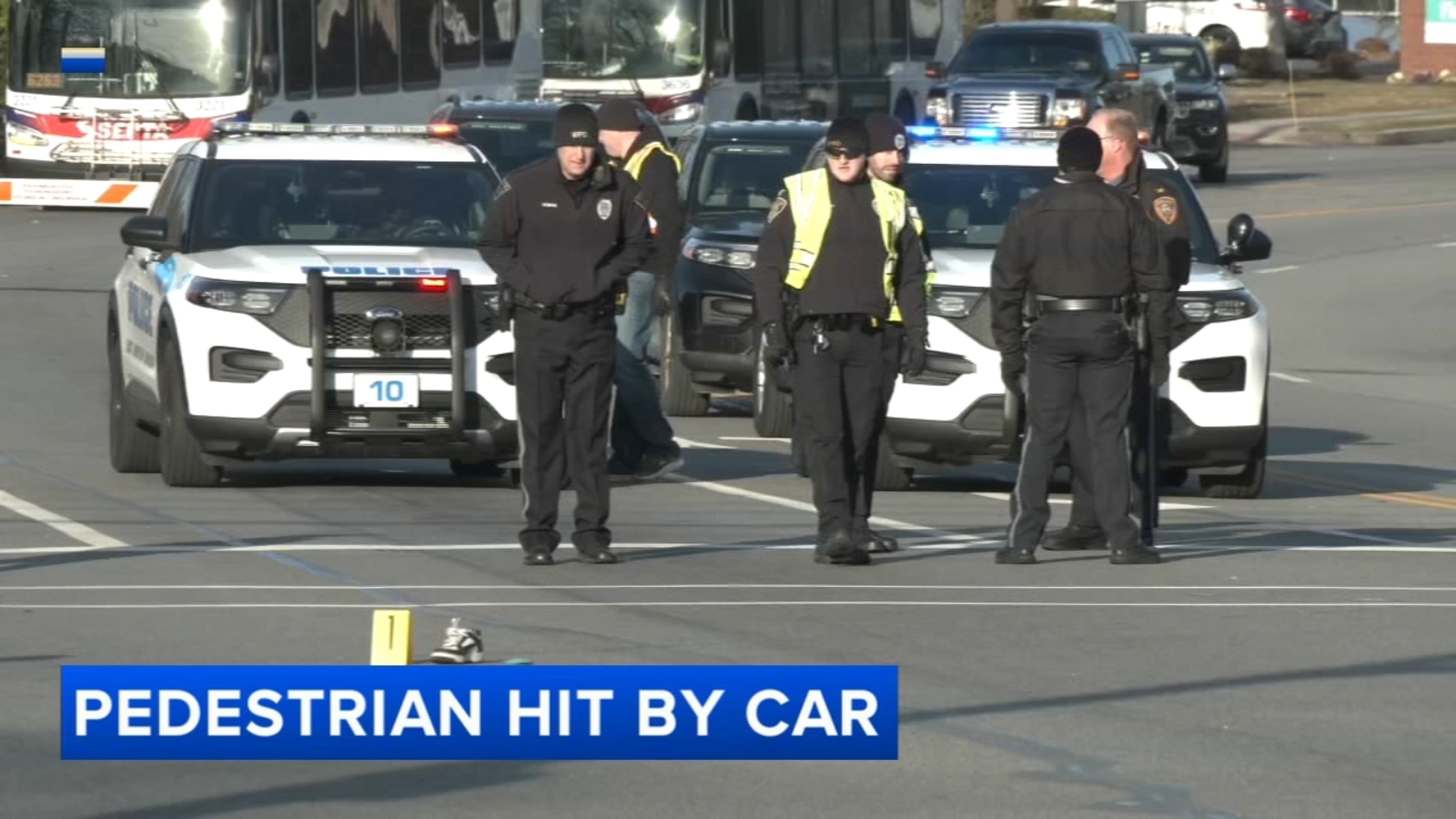 Man seriously injured after being hit by a car in East Norriton Twp.
      