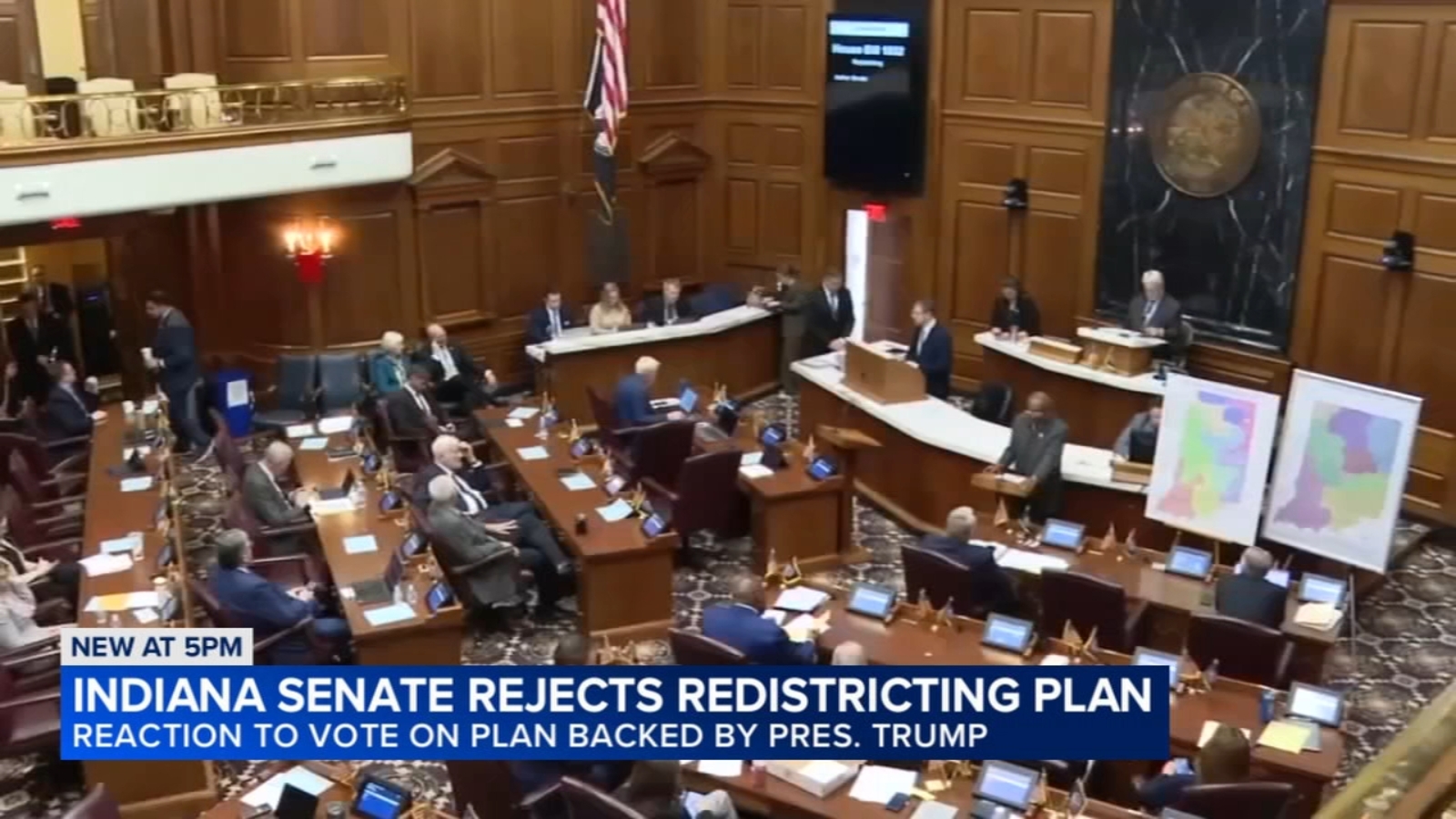 Republican state Sen. Niemeyer explains his vote against Indiana redistricting plan backed by Trump