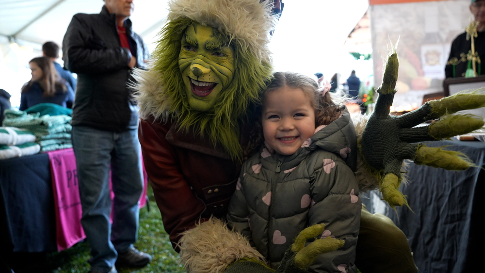 The Philly Grinch invades Conshohocken Winter Market
