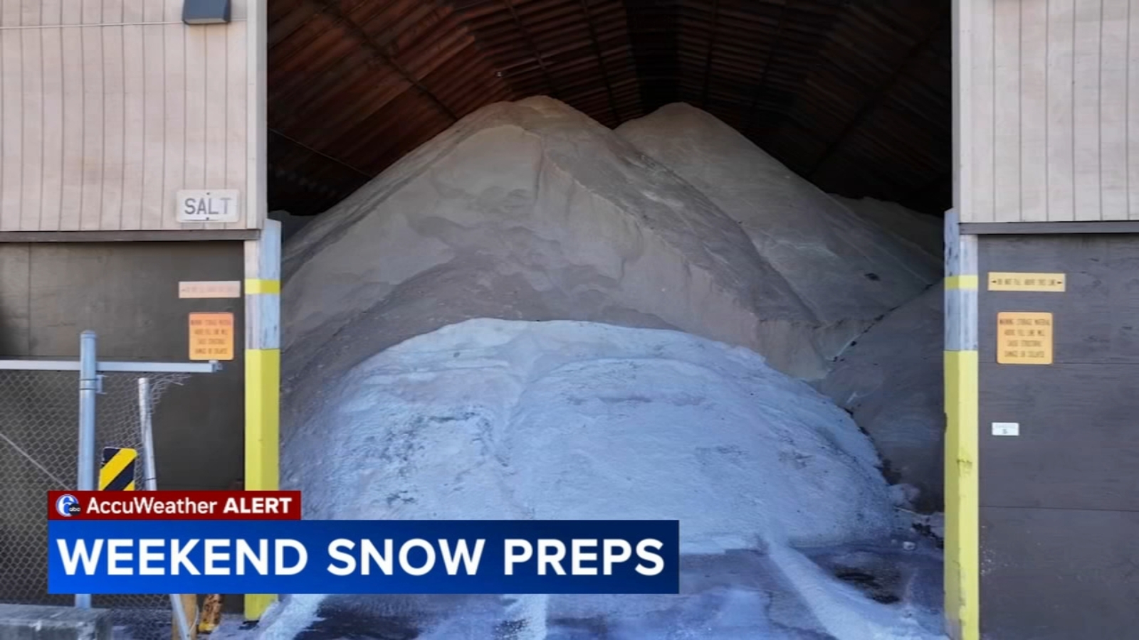 PennDOT, hardware stores prepare for first snow of season in Delaware Valley