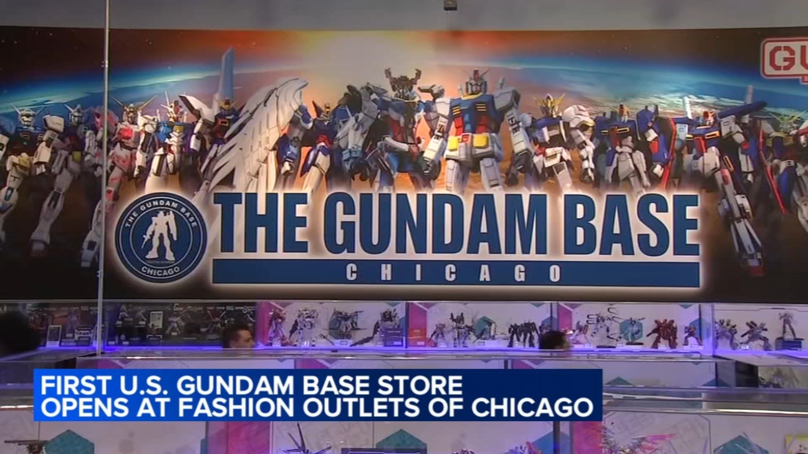 1st Gundam Base store in US opens at Fashion Outlets of Chicago in Rosemont