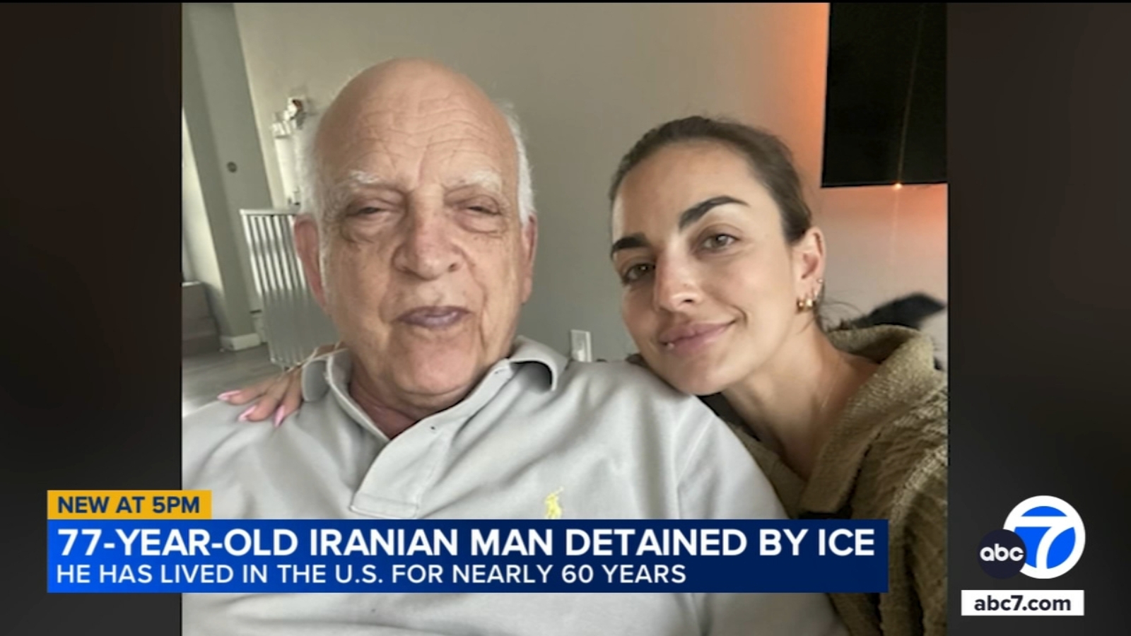 77-year-old Iranian man living in the United States for 6 decades taken into ICE custody 77-year-old Iranian man living in the United States for 6 decades taken into ICE custody