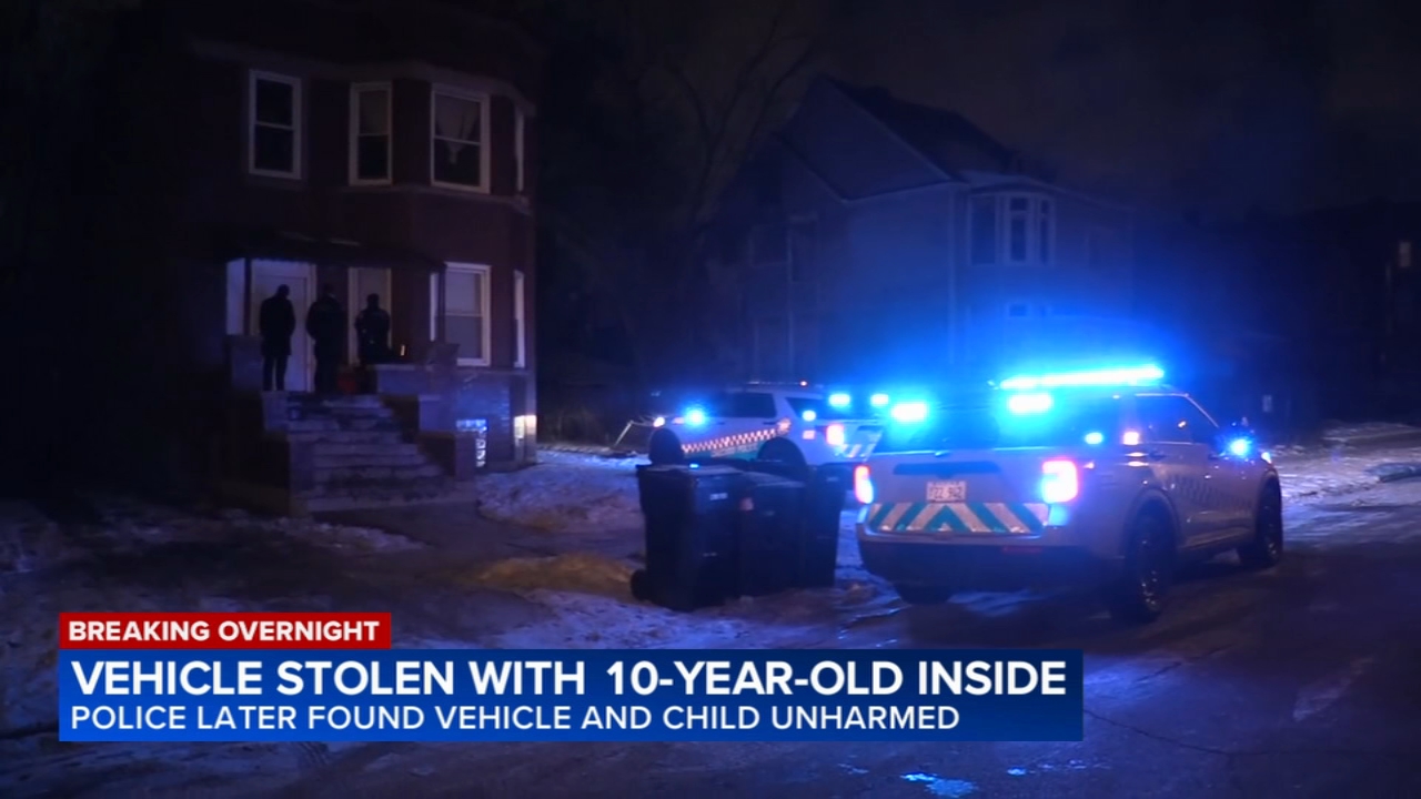 Vehicle stolen with child inside on South Side, police say