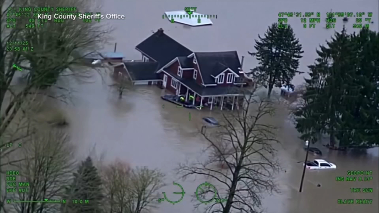 Arctic air plunges south as residents of the Pacific Northwest remain on guard after severe flooding