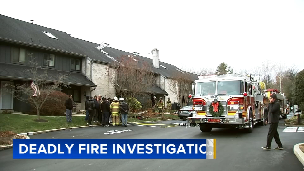 Man dead after fire in Chester County