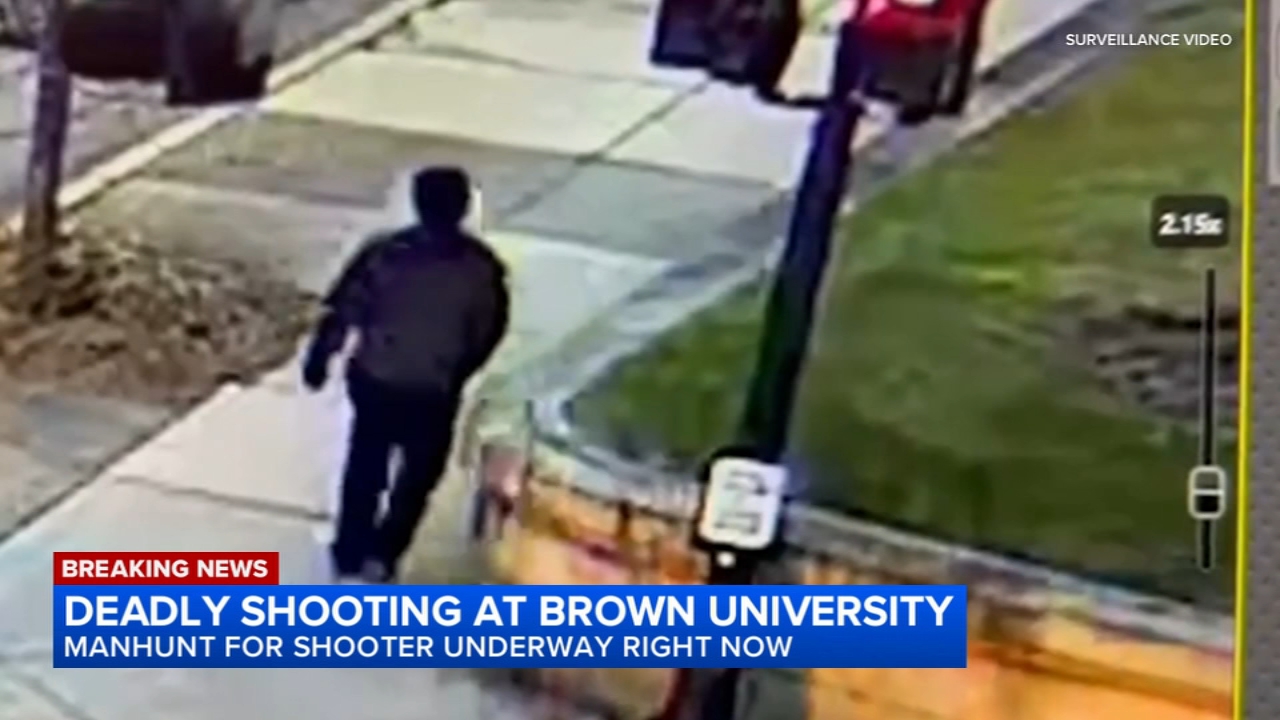 2 killed, 9 hurt in Brown University shooting; video of suspected shooter released amid manhunt