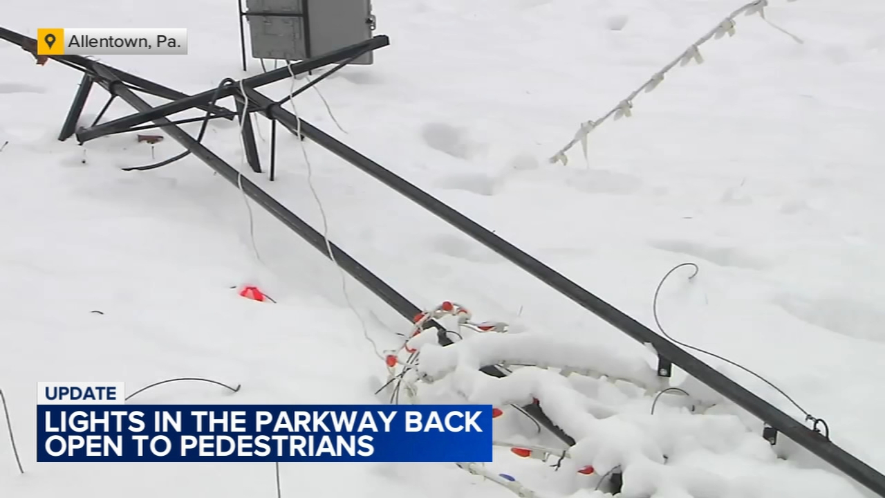 Holiday light attraction to reopen after multiple displays destroyed in Allentown