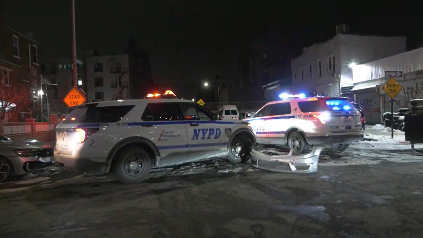 NYPD officer struck by driver during Brooklyn traffic stop - ABC7 New York