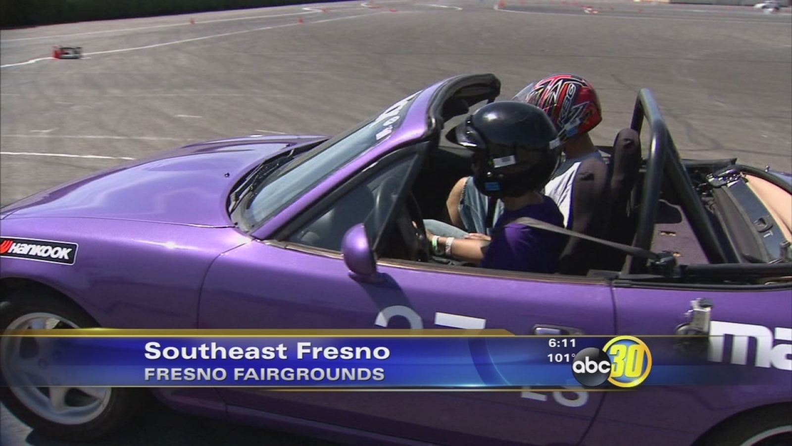 Day of car racing held at Fresno Fairgrounds ABC30 Fresno