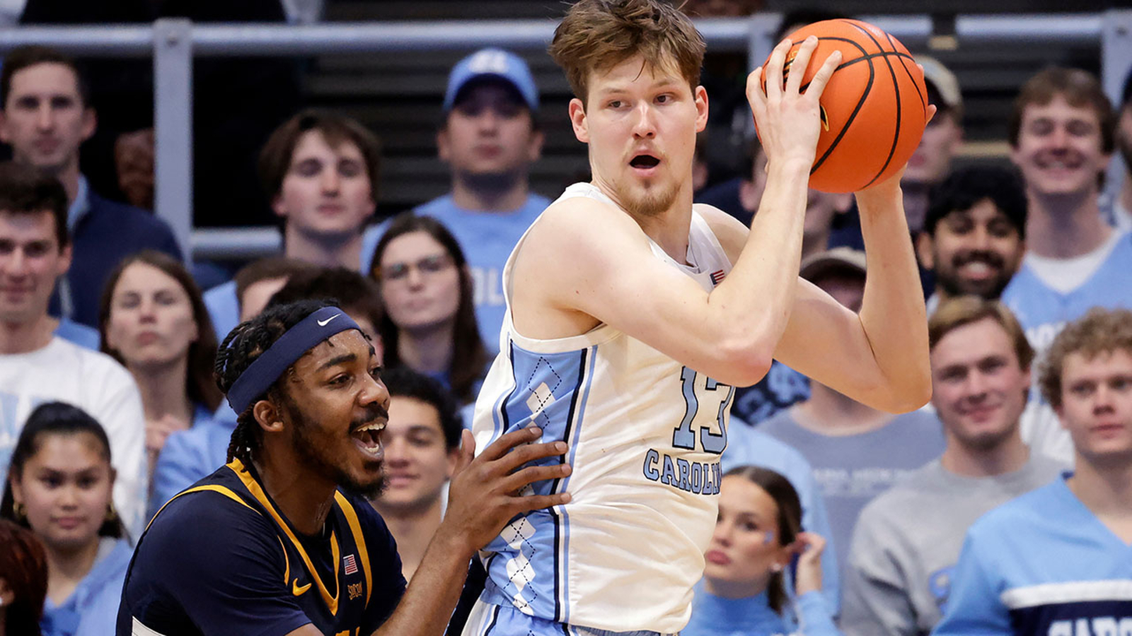 Veesaar's career night leads No. 12 UNC past ETSU, 77-58