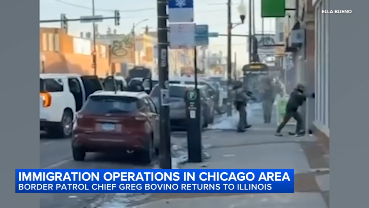 Video shows apparent arrests, tear gas deployed amid Bovino's return