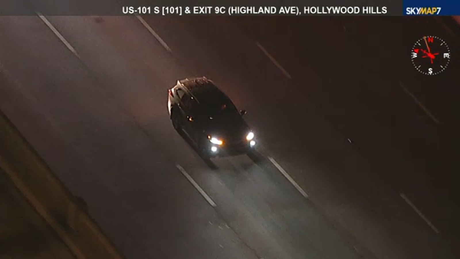 Chase: CHP in pursuit of driver on freeway from Ventura County into LA Chase: CHP in pursuit of driver on freeway from Ventura County into LA