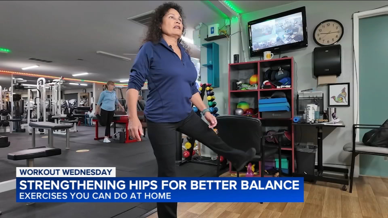 Workout Wednesday: Stronger hips for better balance